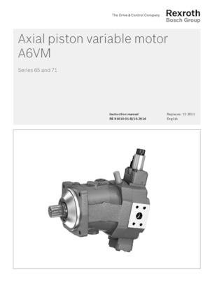 Series 65, series 71 user manual